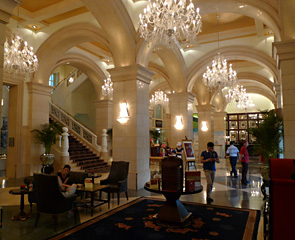 Raffles Beijing Hotel lobby