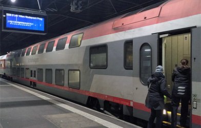 trains barcelona train double deck class sleeping