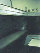 1st class sleeper, Francistown - Gaborone - Lobatse train in Botswana
