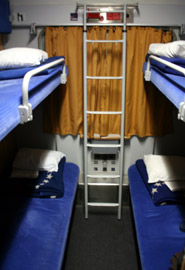 ... for travel by European overnight train in a sleeper or couchette