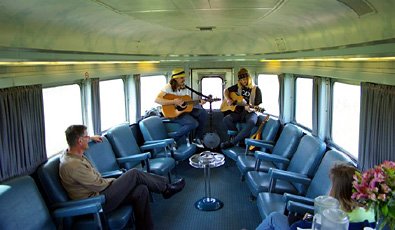 The Canadian's Park car 'bullet lounge'