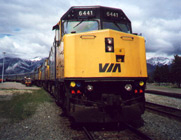Toronto-Winnipeg-Vancouver by train:  The 'Canadian' at Jasper
