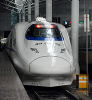 Beijing to Shanghai D category high-speed train