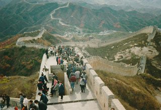 Visiting The Great Wall of China at Badaling