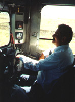 Driver & cigar, Budd railcar