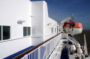 Crossing to Denmark aboard DFDS Seaways m/v 'Dana Sirena'