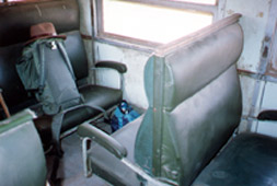 Trains in Egypt:  Ordinary 2nd class... 