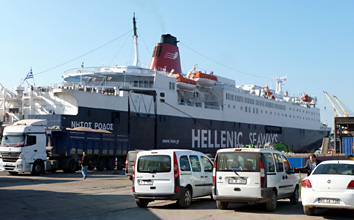 Sisa Shipping ferry from Iskenderun to Egypt