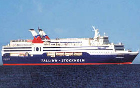 Tallink's 'Regina Baltica' from Stockholm to Tallinn (photo courtesy of Tallink)