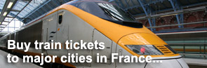 Buy Eurostar & TGV train tickets from London to France