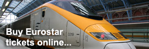 Buy London to Paris Eurostar train tickets online