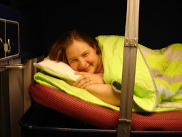 Corail Lunea couchette on a French overnight train...
