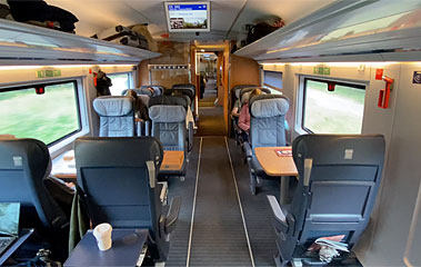 Class 407 ICE3 1st class seats