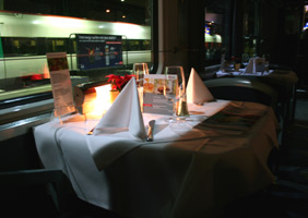 CityNightLine hotel train:  deluxe sleeper
