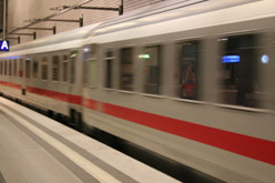 German EuoCity train