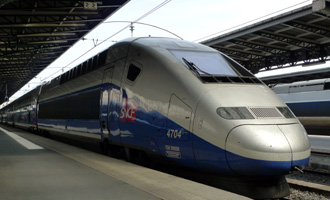 TGV Duplex at Paris Gare de l'Est