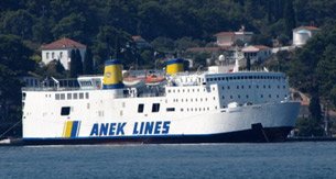 Ferries from Piraeus to Crete, seen at Heraklion