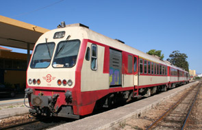 InterCity train from Patras to Athens