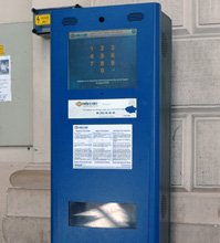 Hungarian Railways e-ticket collection point