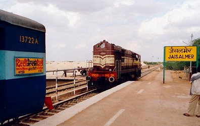 Jaisalmer to Delhi train