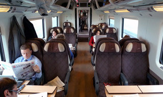 Eurostar Italia train, 2nd class