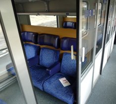 Austrian second class seats