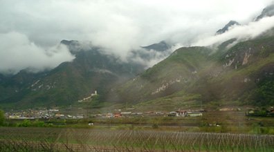 Scenery on the Brenner route