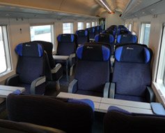 Eurostar City 1st class seats