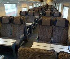 Eurostar City 2nd class seats
