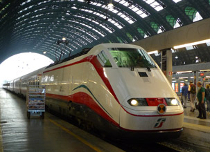Frecciabianca at Milan Centrale