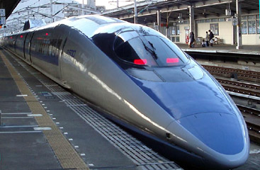 Series 500 shinkansen train