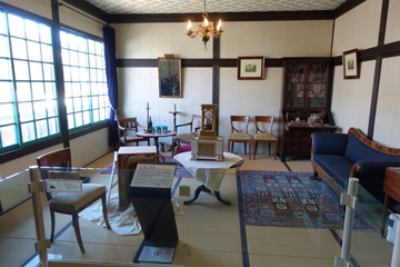 Inside the Opperhoofd's house, Dejima