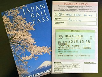 A Japan Rail Pass 