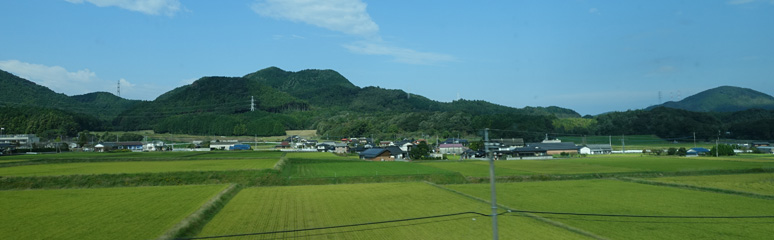 More scenery from the shinkansen