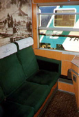 1- 2- or 3- berth sleeping-car room - daytime mode
