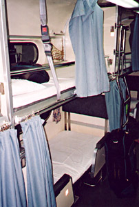 2nd class sleepers, Malaysian sleeper train