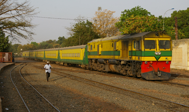 The Bamako to Kayes train