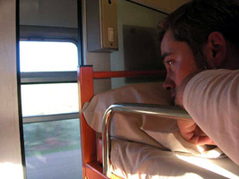 Couchettes on the Tangier to Marrakech overnight train
