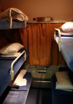 5-berth couchettes on DB Autozug motorail trains