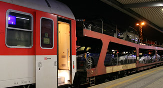 Motorail:  Car-carrying trains across Europe... 