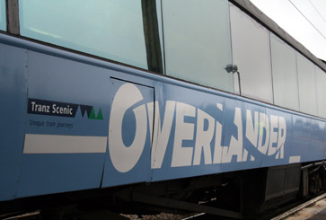 Auckland to Wellington on the "Overlander" train...