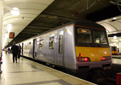 Train from London to Harwich...