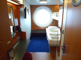 4-berth standard outside cabin on the Stena Hollandica...