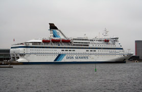 DFDS overnight ferry from Copenhagen to Oslo