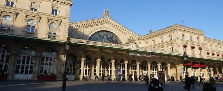 Paris Gare de l'Est western entrance
