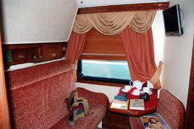 The special deluxe sleeper Berlin to Moscow