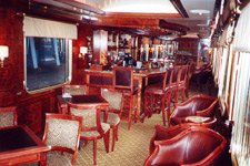 One of the Blue Train's two lounge cars