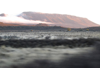 More scenery from the train to Johannesburg
