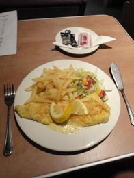 Dinner in the diner!