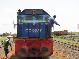 Dakar-Bamako train.  Photo courtesy of Hans Vulink.
